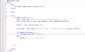 script sécurisé contre la faille include